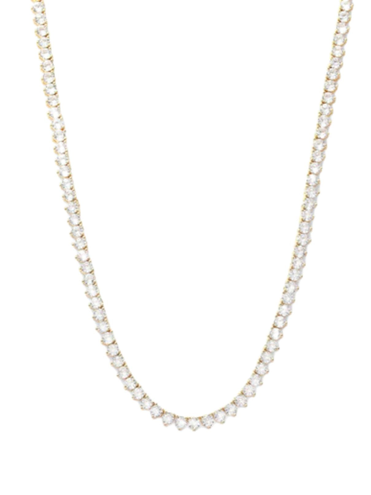 Melinda Maria Not Your Basic Tennis Necklace 18"