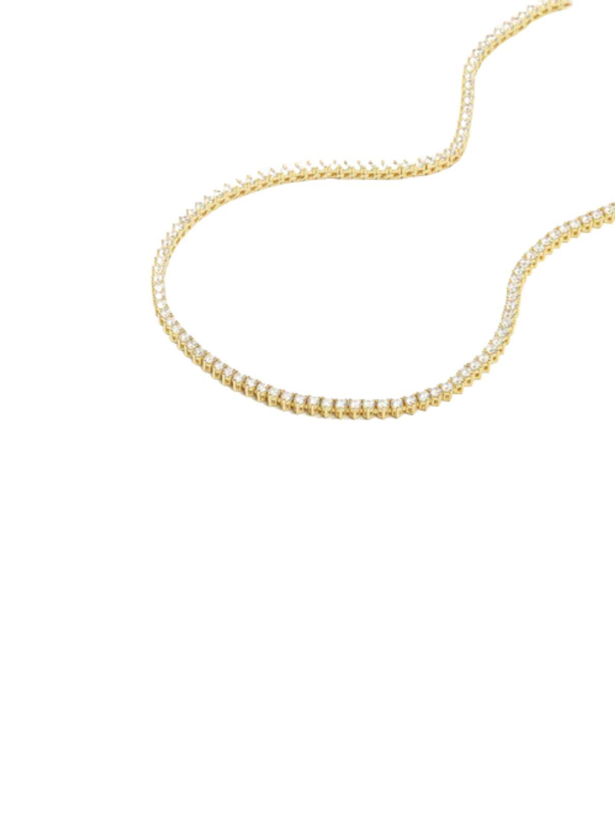 Melinda Maria Not Your Basic Tennis Necklace 18"