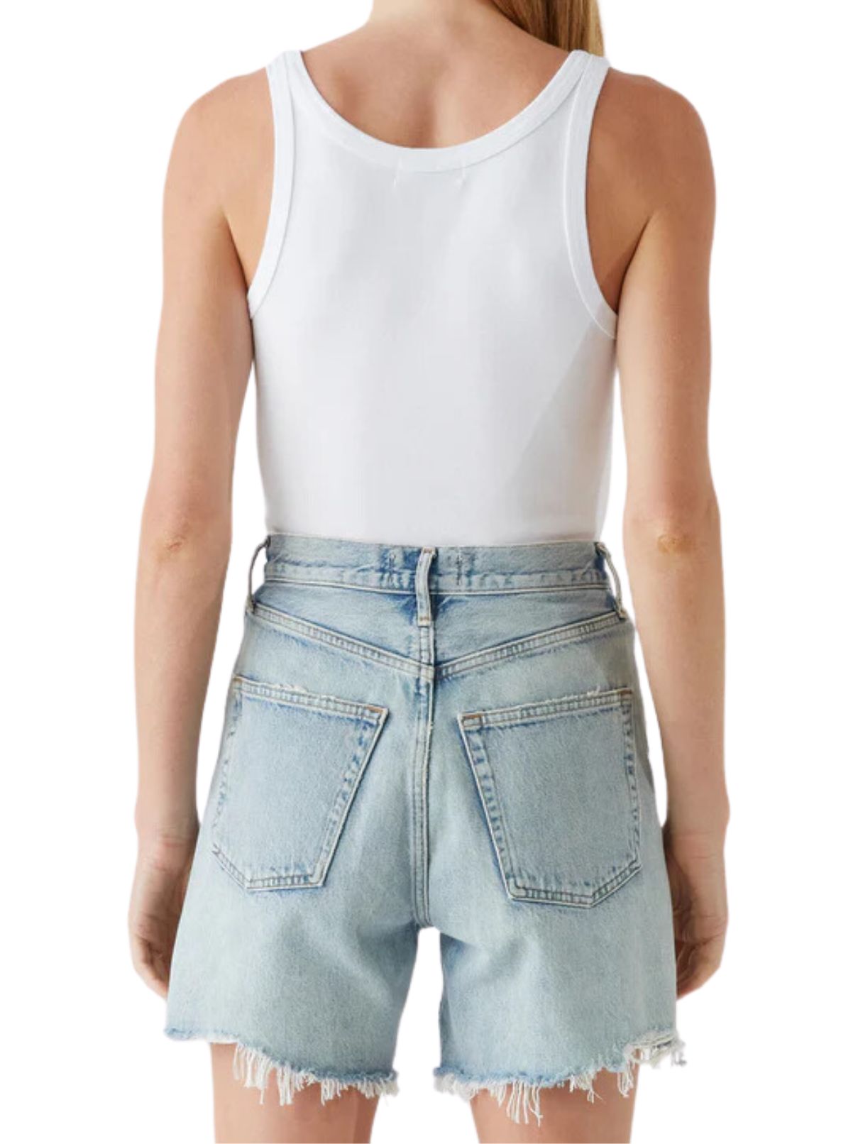Michael Stars Cassie Tank Top in White