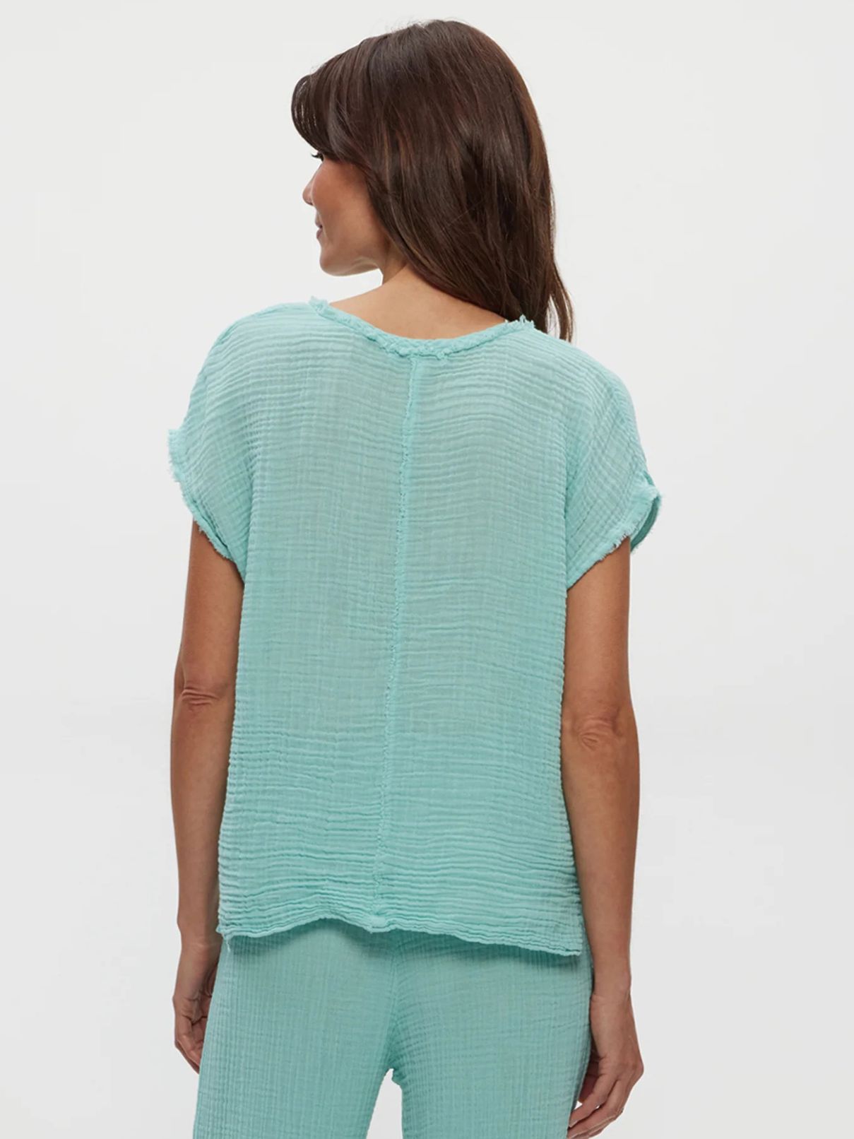 Michael Stars Draya V-Neck in Serene