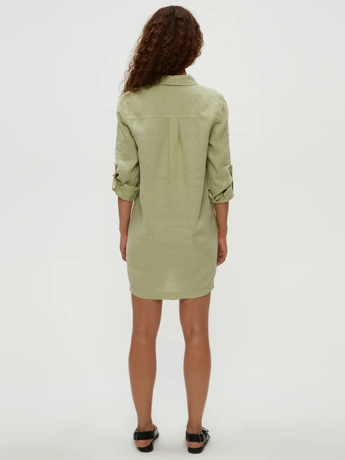 Michael Stars Eleanor Utility Dress in Seacrest