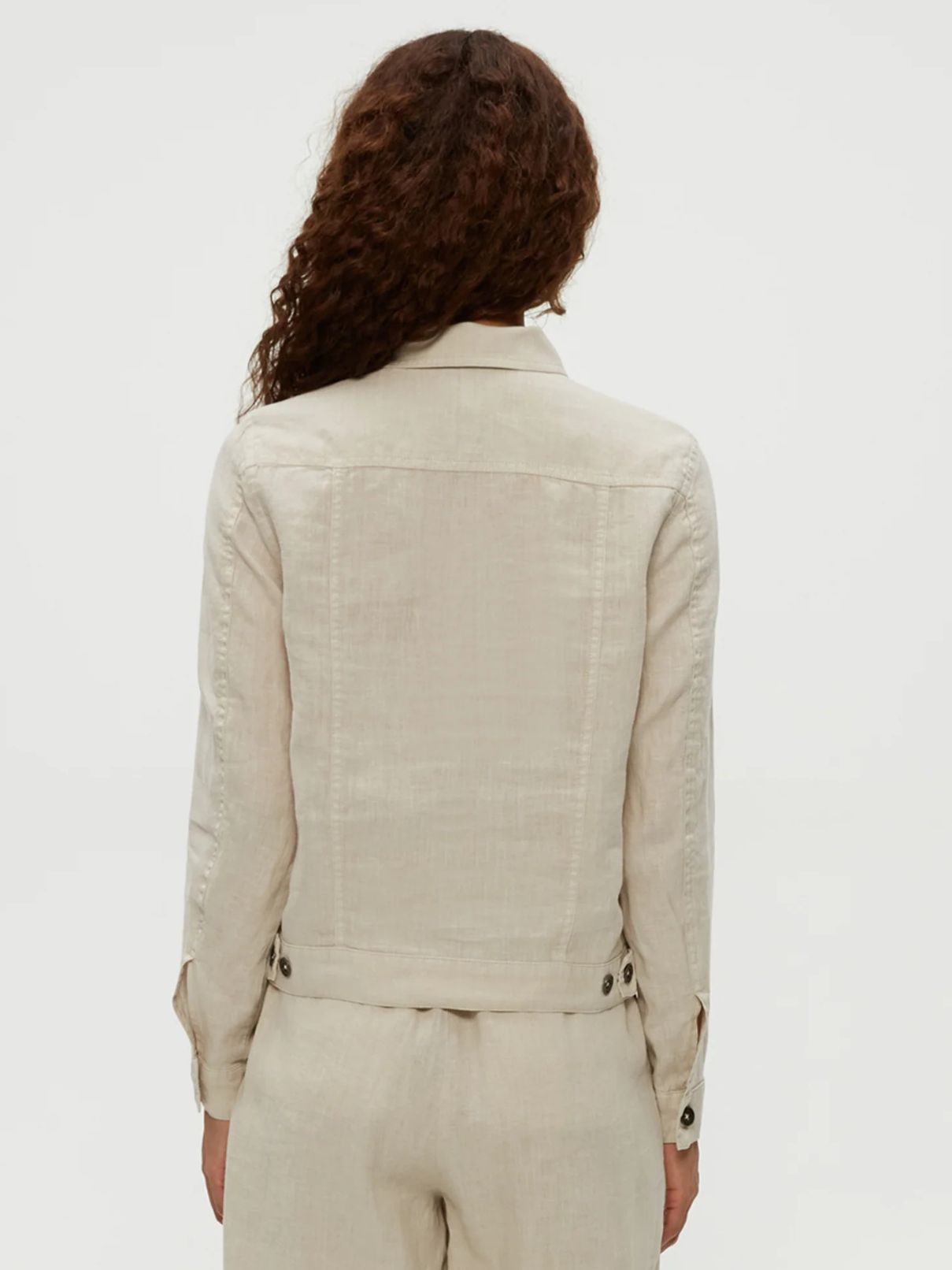 Michael Stars Jean Jacket in Linen Windchime