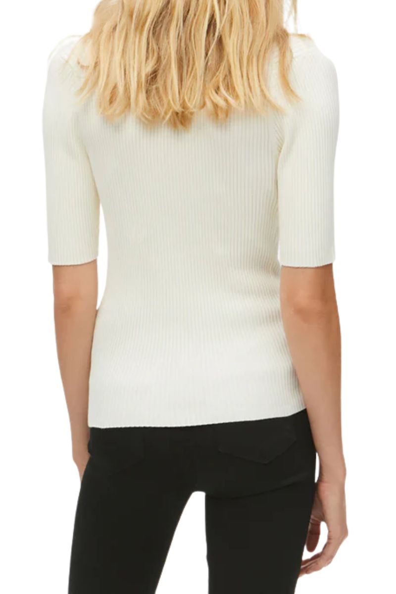 Michael Stars Jeanny Top in Chalk