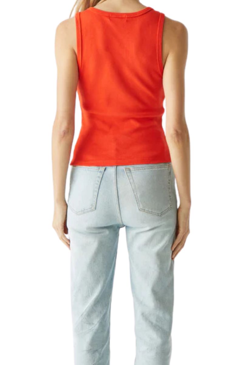 Michael Stars Kendall Tank in Pomodoro