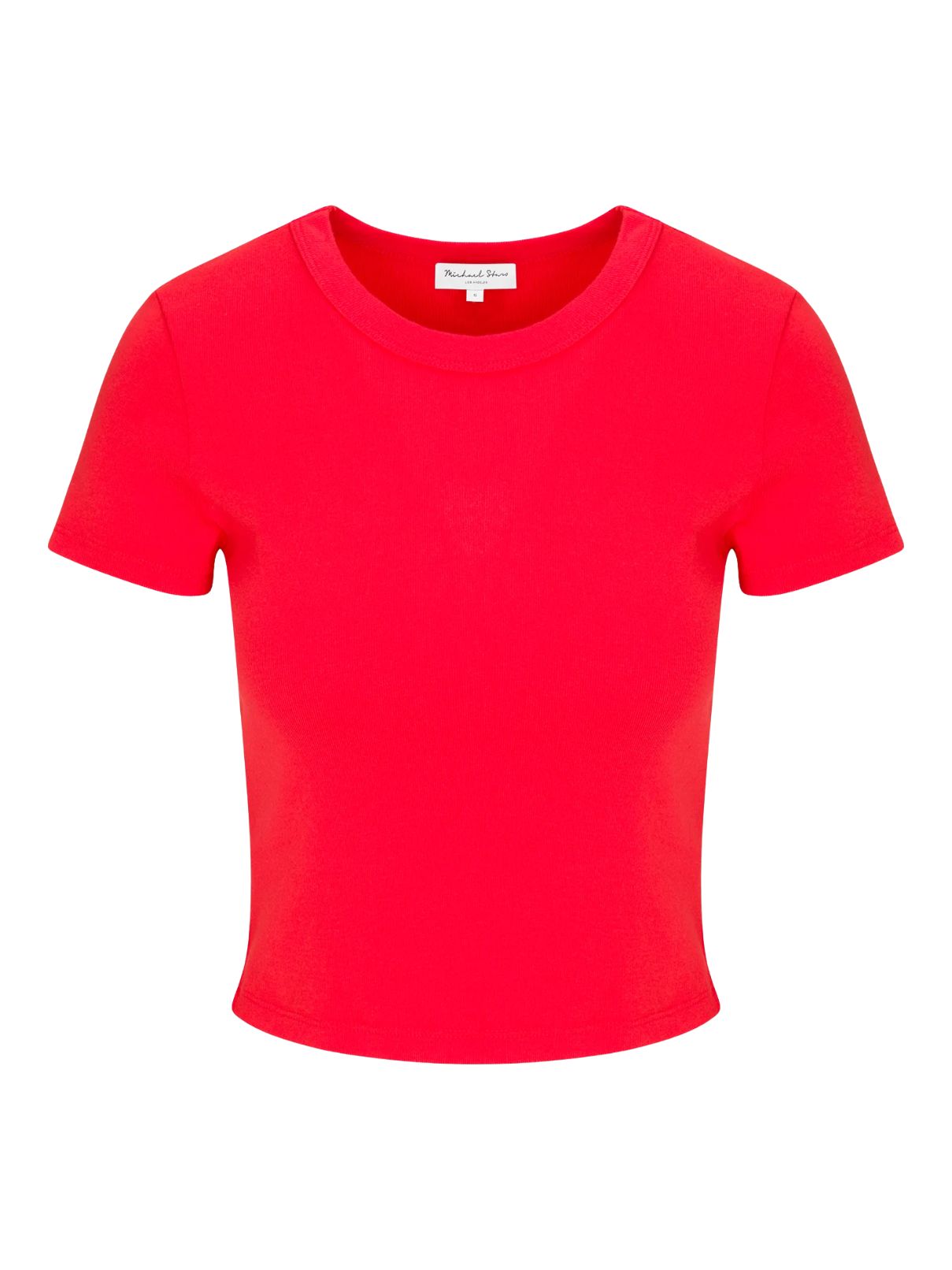 Michael Stars Mimi Cropped Tee in Samba