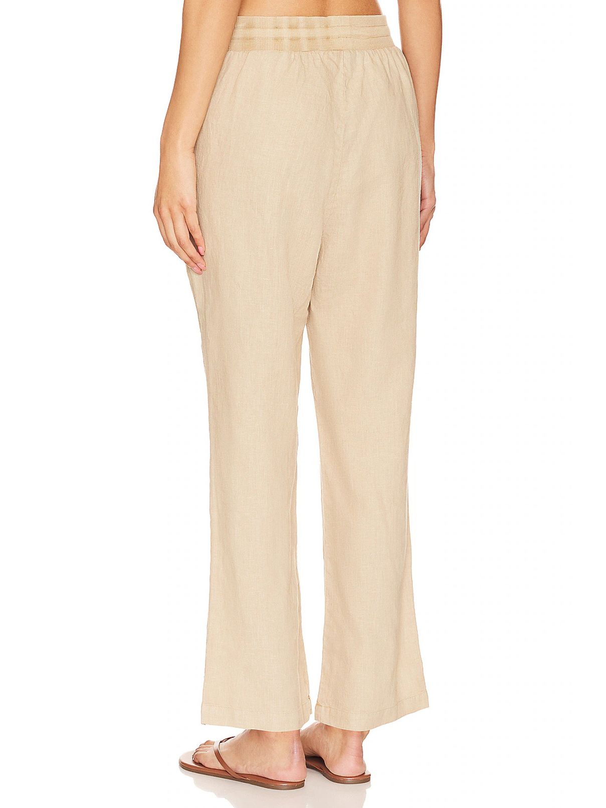 Michael Stars Nolan Pull On Pant in Natural