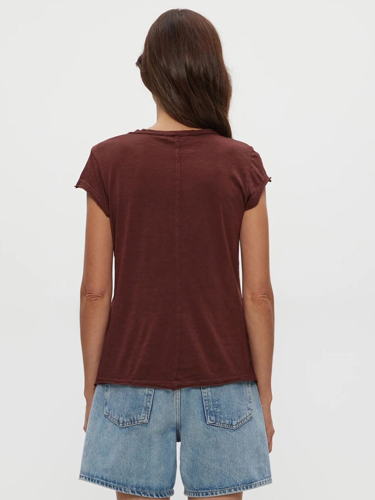 Michael StarsTrudy Crew Tee in Espresso