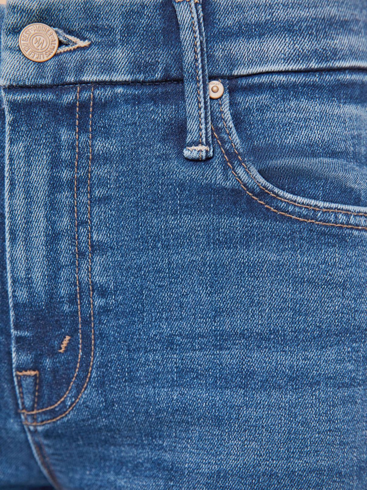 Mother Denim High Waisted Looker in Let's Split