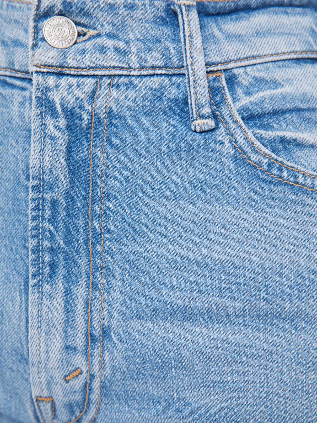 Mother Denim Hustler Ankle Fray in Sow Surreal