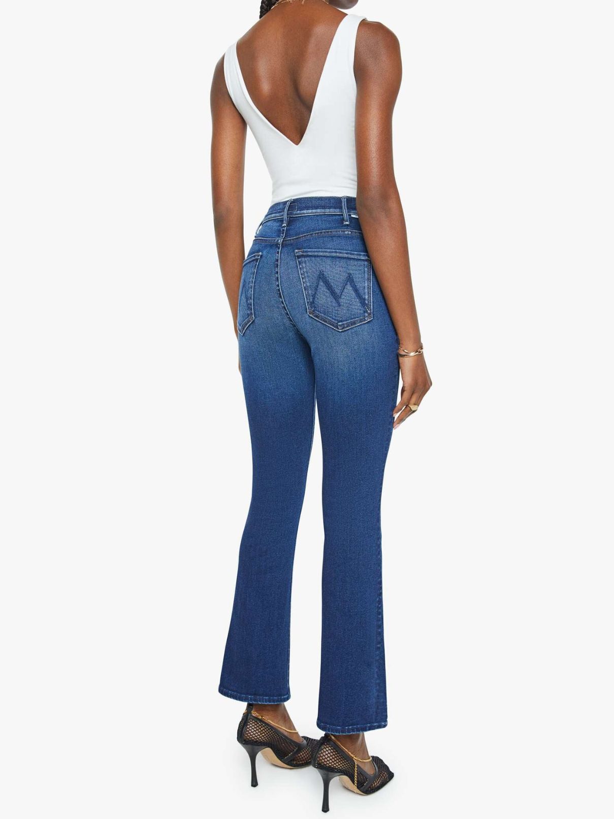 Mother Denim Hustler Ankle in Taking Chances