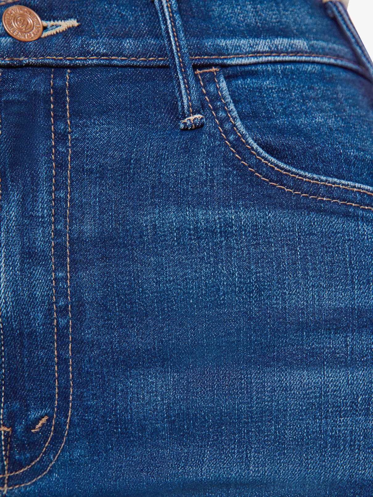 Mother Denim Hustler Roller Sneak in Troublemaker
