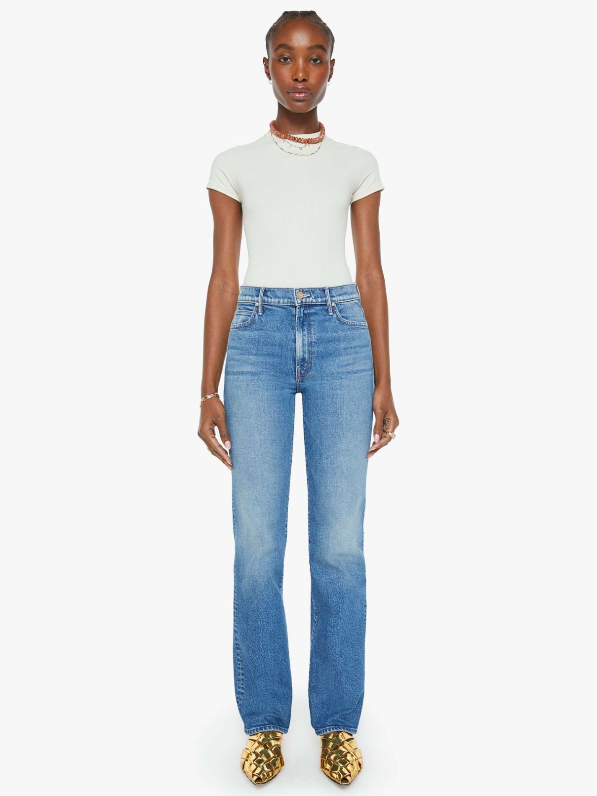 Mother Denim Kick It Tequila Sunrise