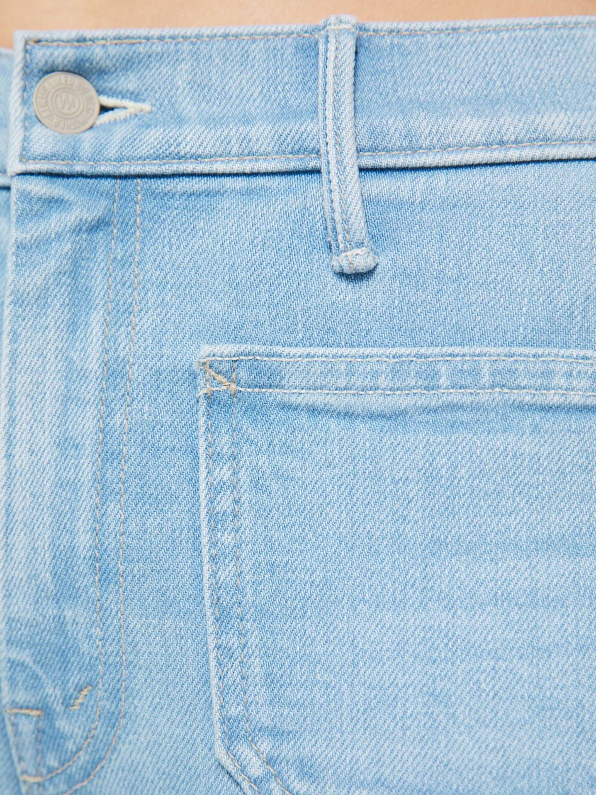 Mother Denim Patch Pocket Weekender in Sauced By Six