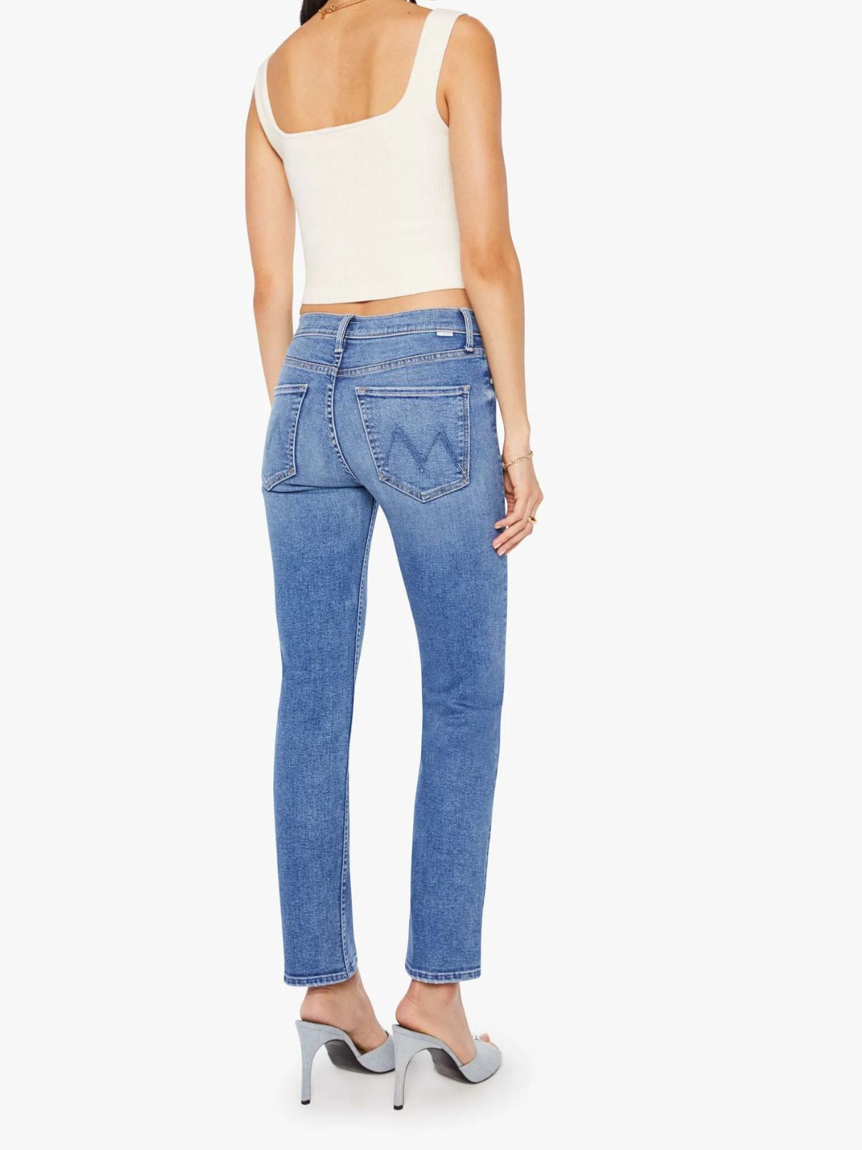 Mother Denim Rider Hover MR in Swing and Miss