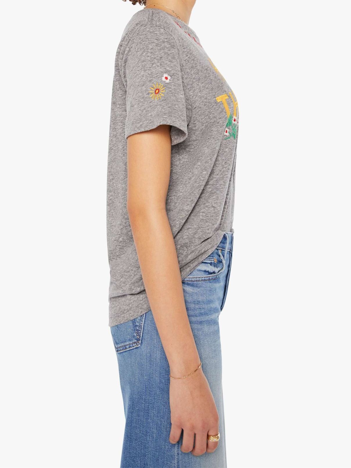 Mother Denim Rowdy Tee Hot On The Trail