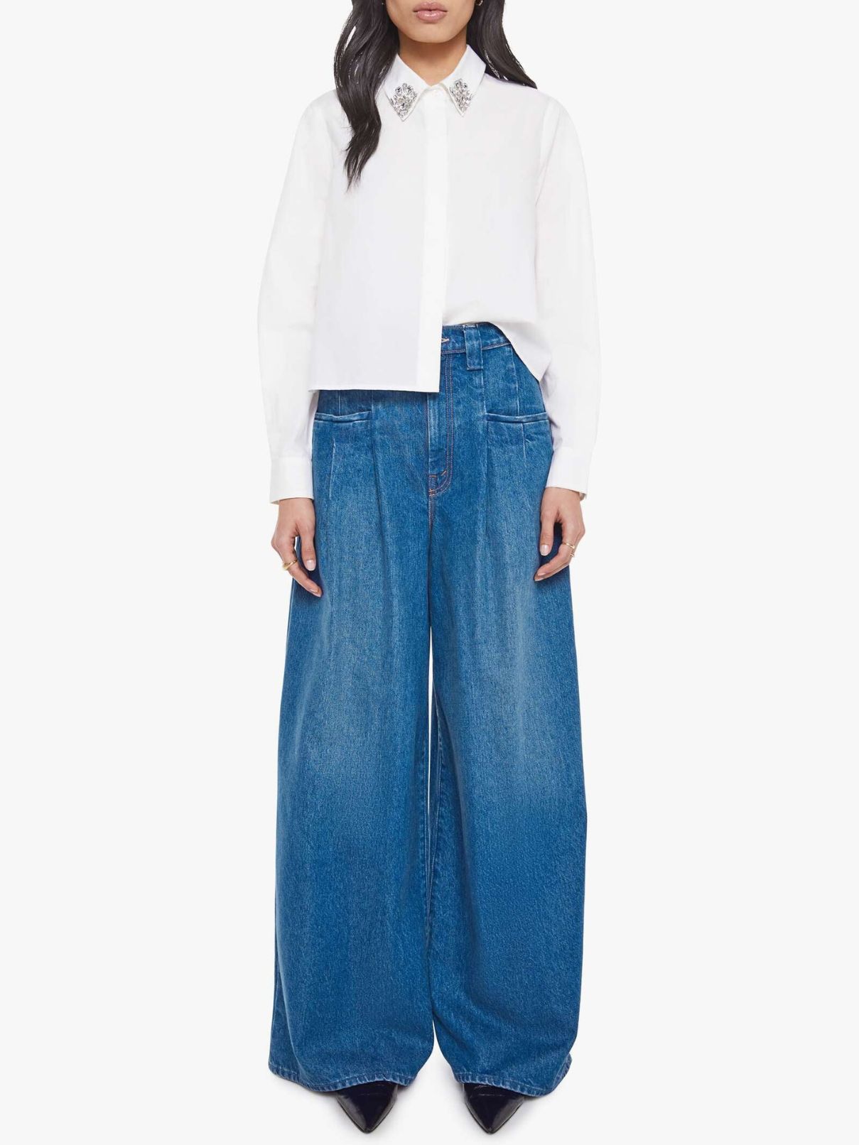 Mother Denim The Honor in White