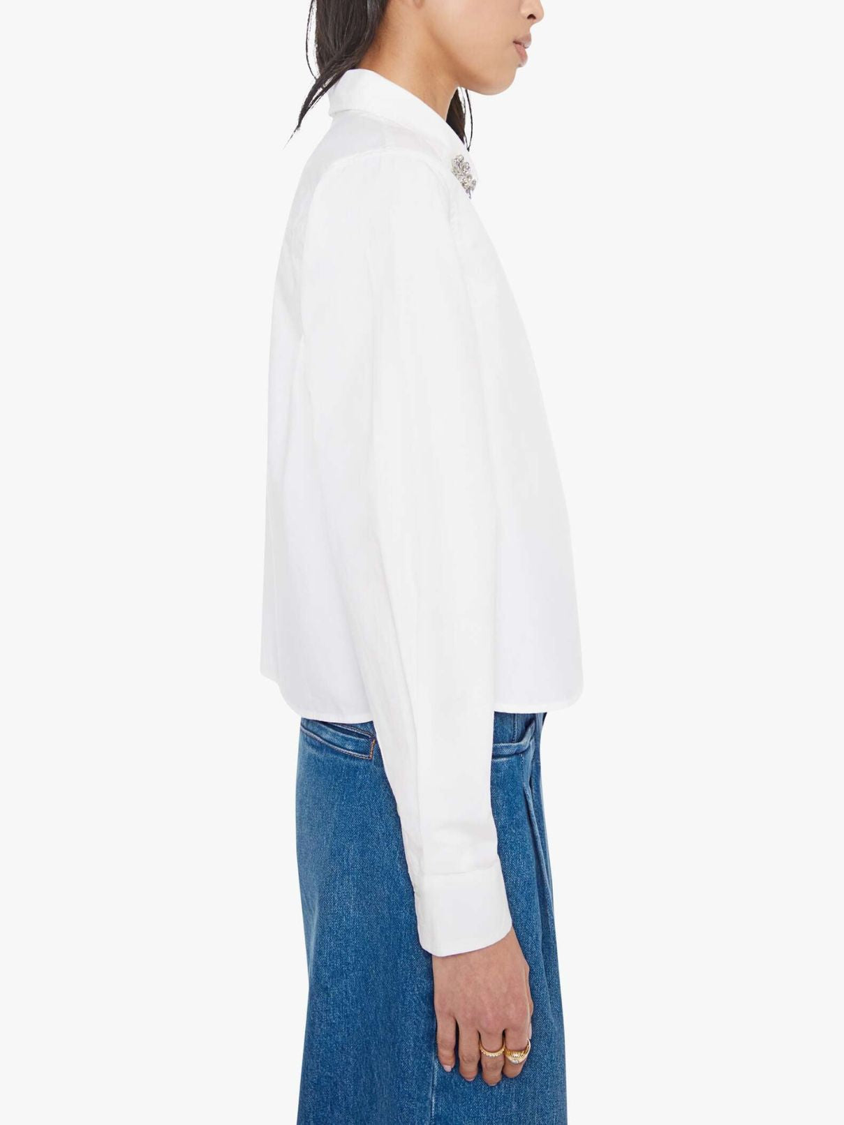 Mother Denim The Honor in White