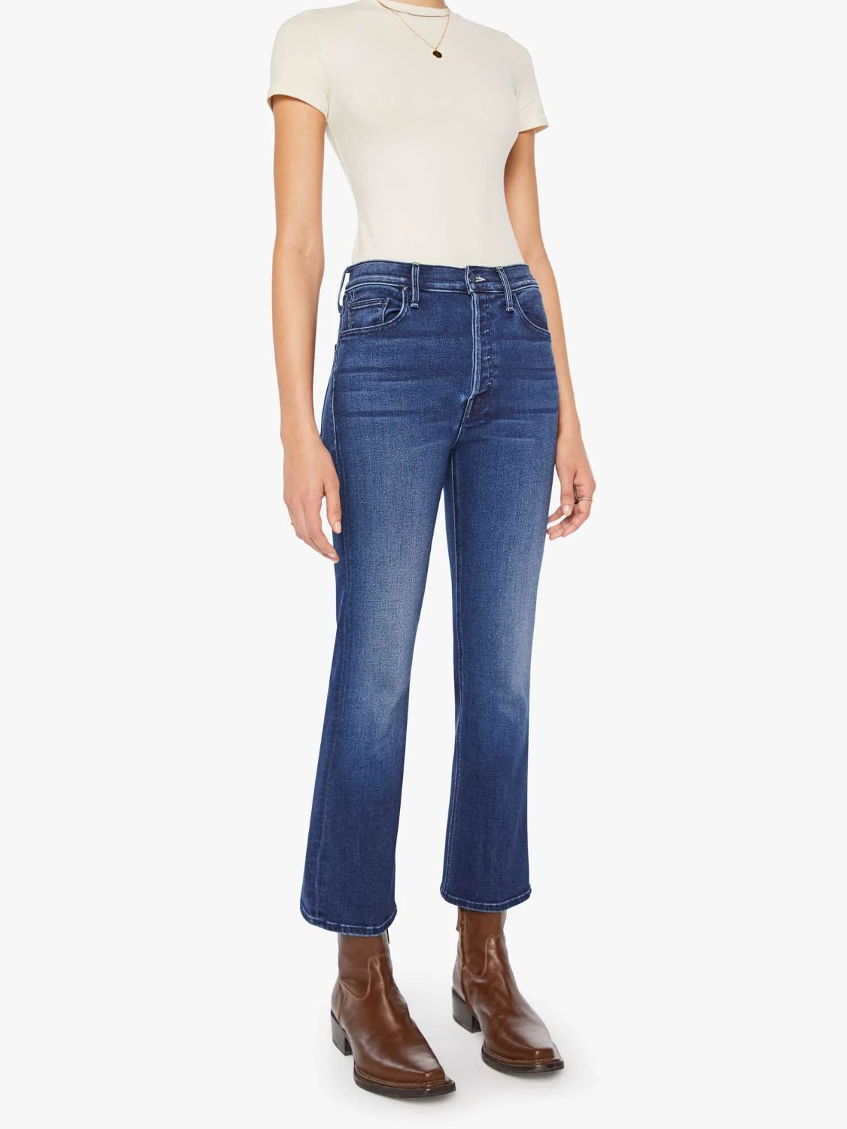 Mother Denim Tripper Ankle in Homecoming