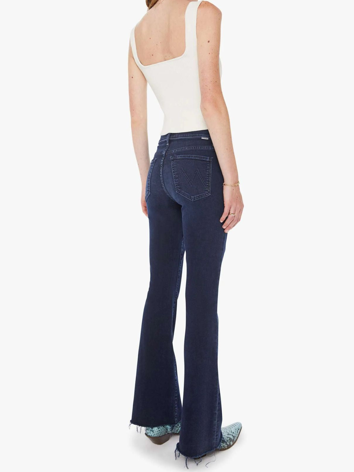 Mother Denim Weekender Fray in Chip On My Shoulder