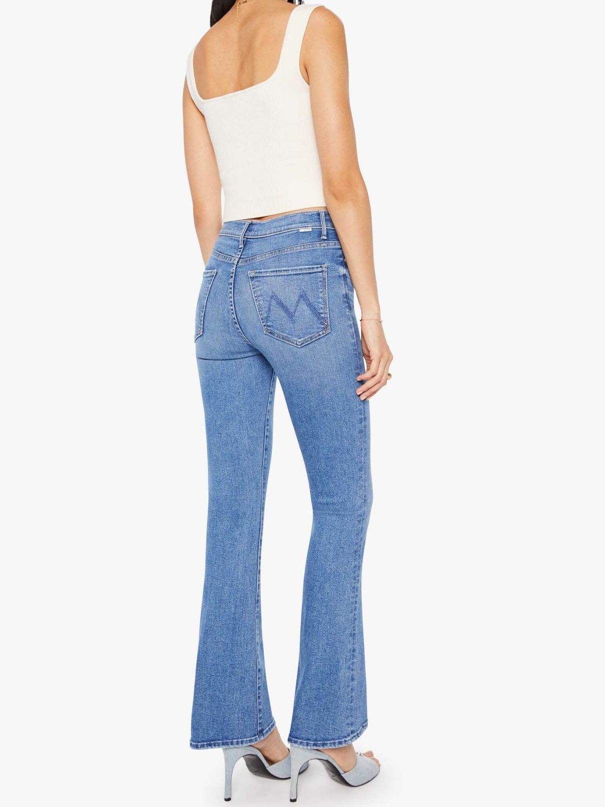 Mother Denim Weekender HR Skimp in Swing and Miss