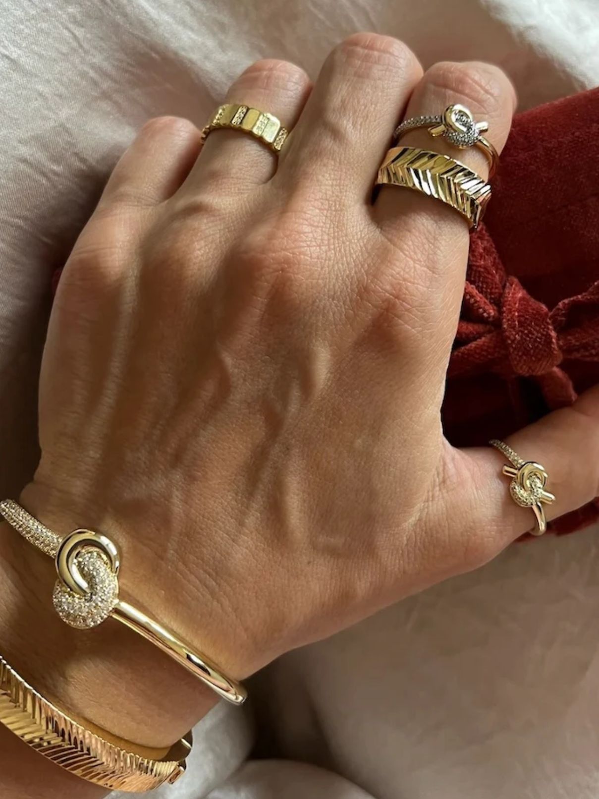 Native Gem Sunray Ring in Gold