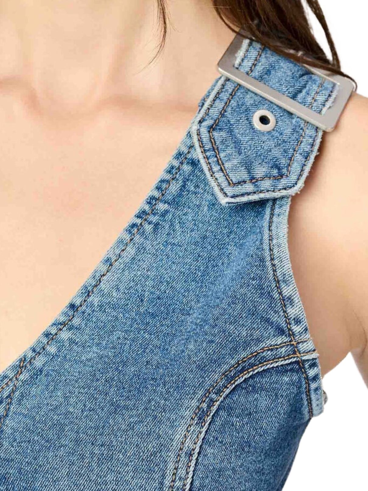 New Girl Old Soul Denim Vest in Rockaway