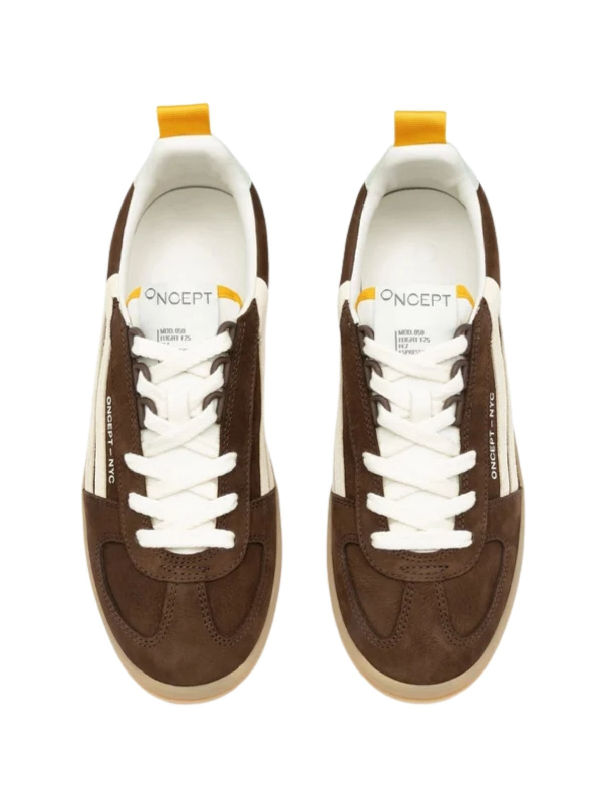 Oncept Fez Court Sneakers in Espresso