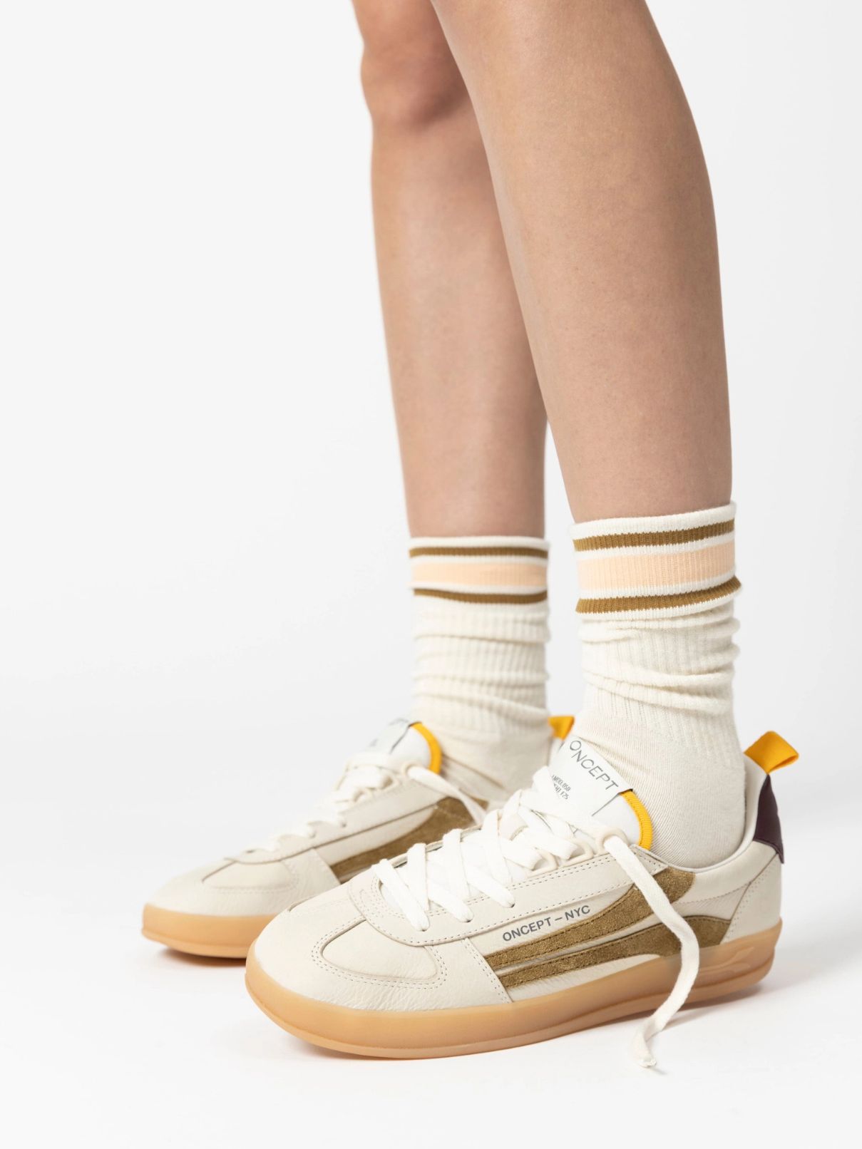 Oncept Fez Sneaker in Ivory