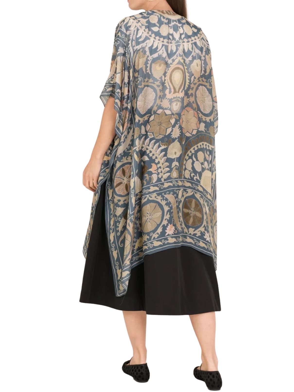 One Hundred Stars Susani Throwover in Blue