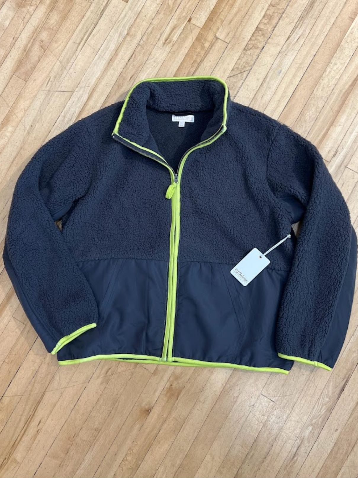 PJ Salvage Cozy Jacket in Charcoal