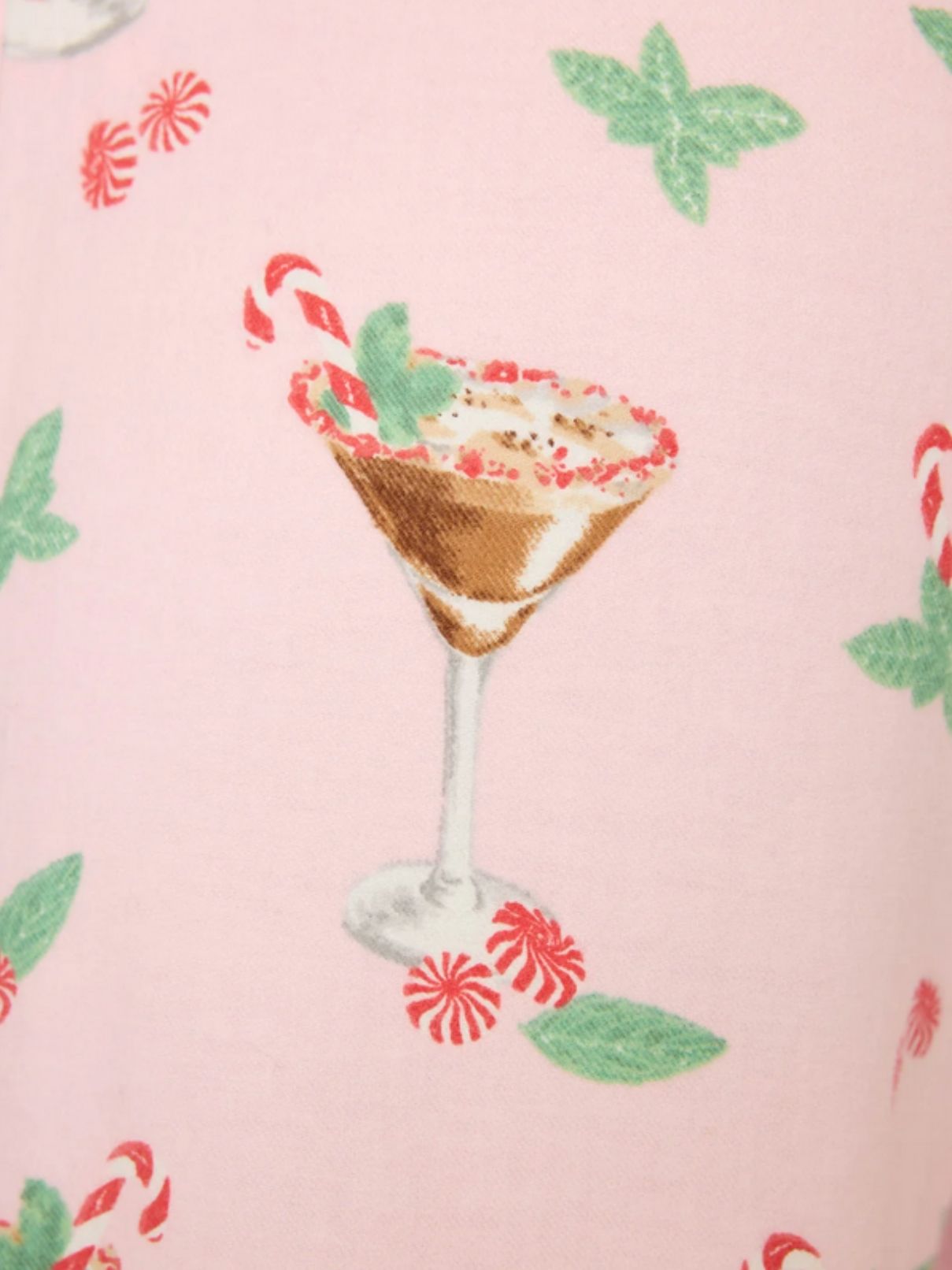 PJ Salvage Flannel Pants in Ballet Pink