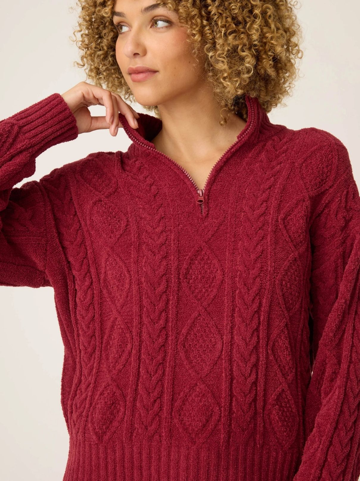 PJ Salvage L/S Cozy Chenille Cable