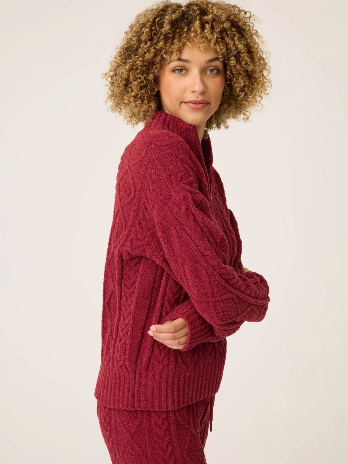 PJ Salvage L/S Cozy Chenille Cable