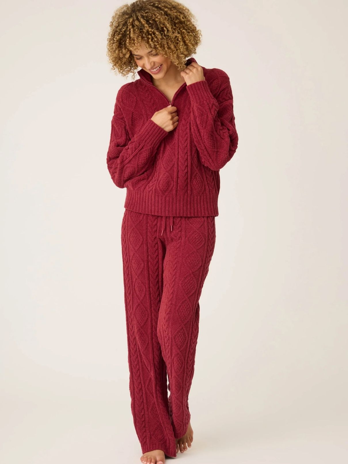 PJ Salvage L/S Cozy Chenille Cable