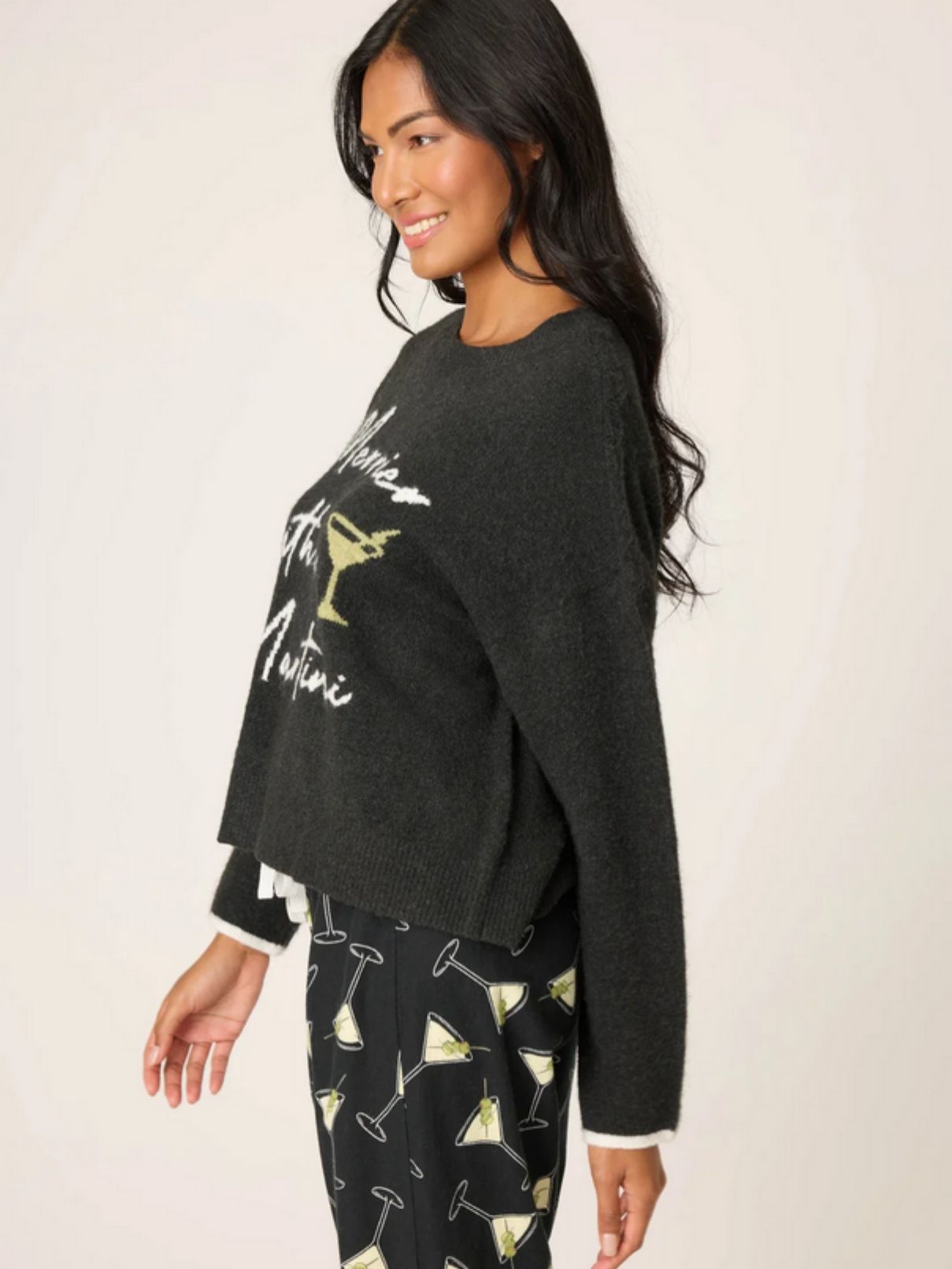 PJ Salvage L/S Merrier With A Martini