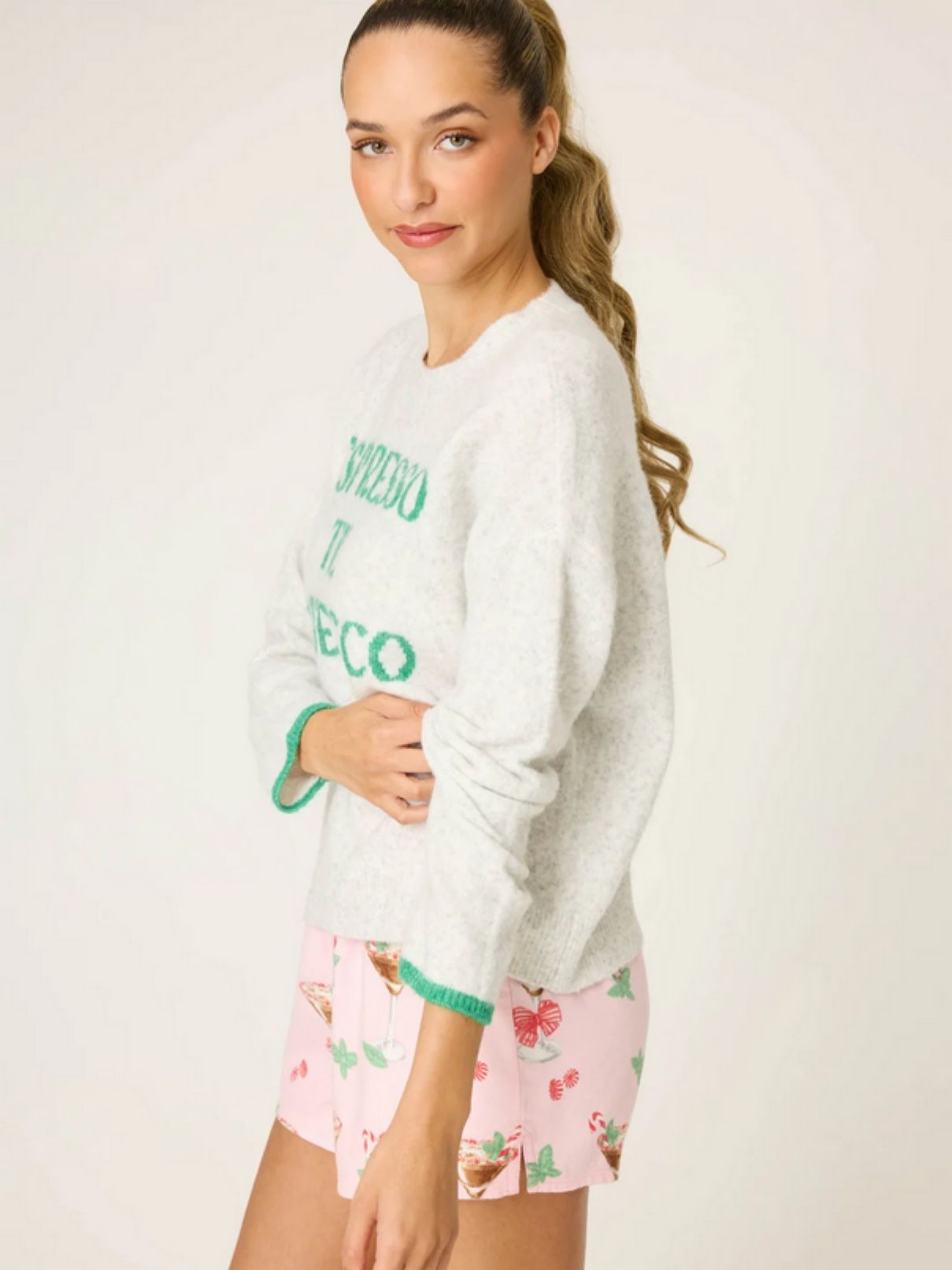 PJ Salvage L/S Top in Heather Cloud