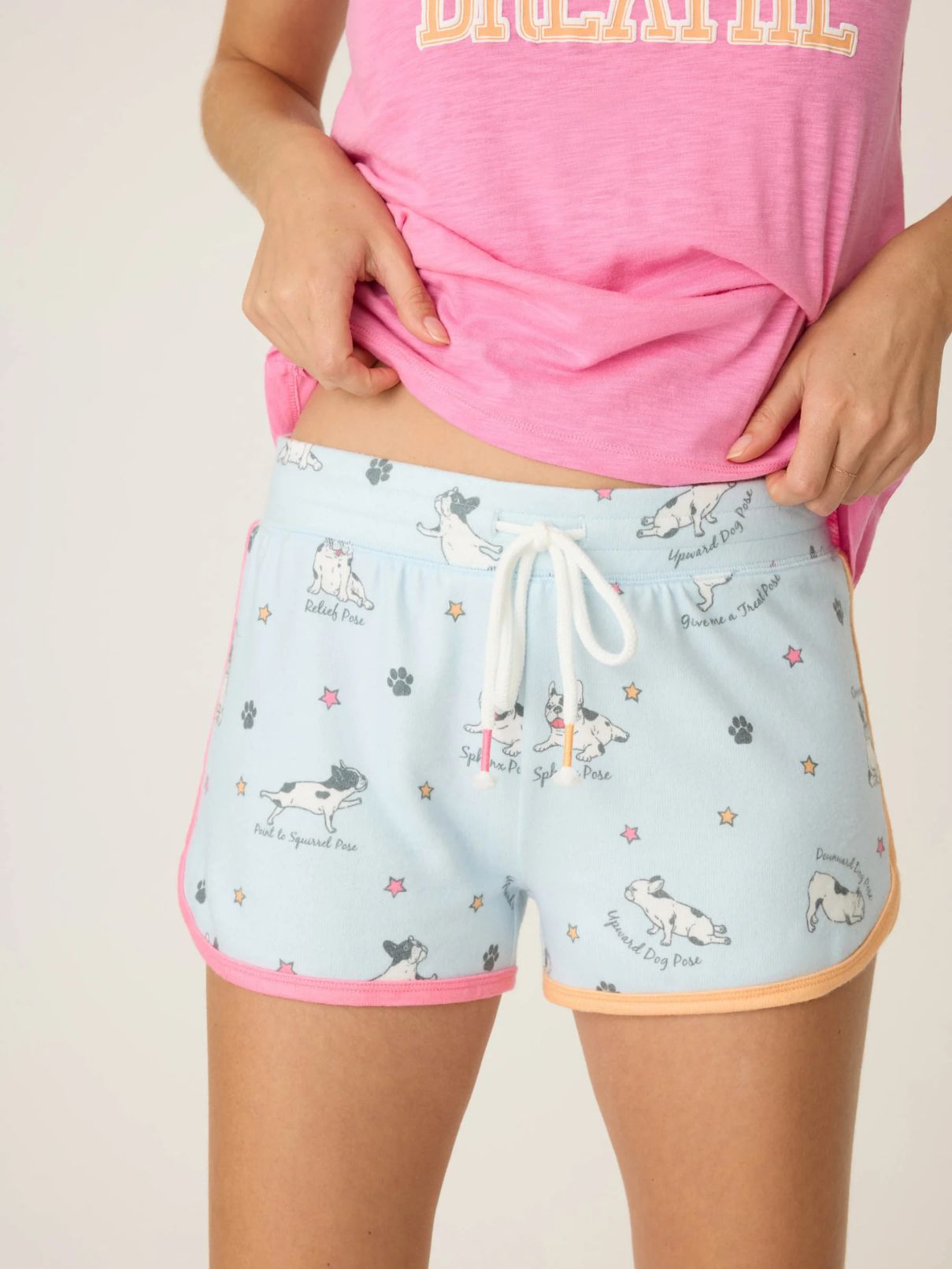 PJ Salvage Paws And Breathe Short in Blue Mist