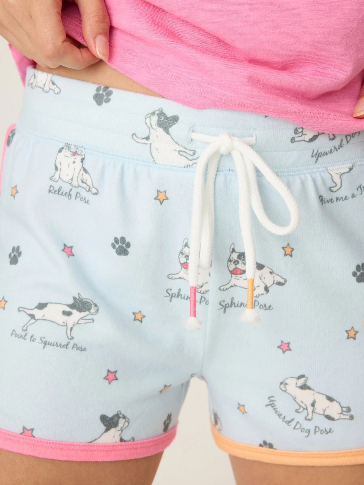 PJ Salvage Paws And Breathe Short in Blue Mist