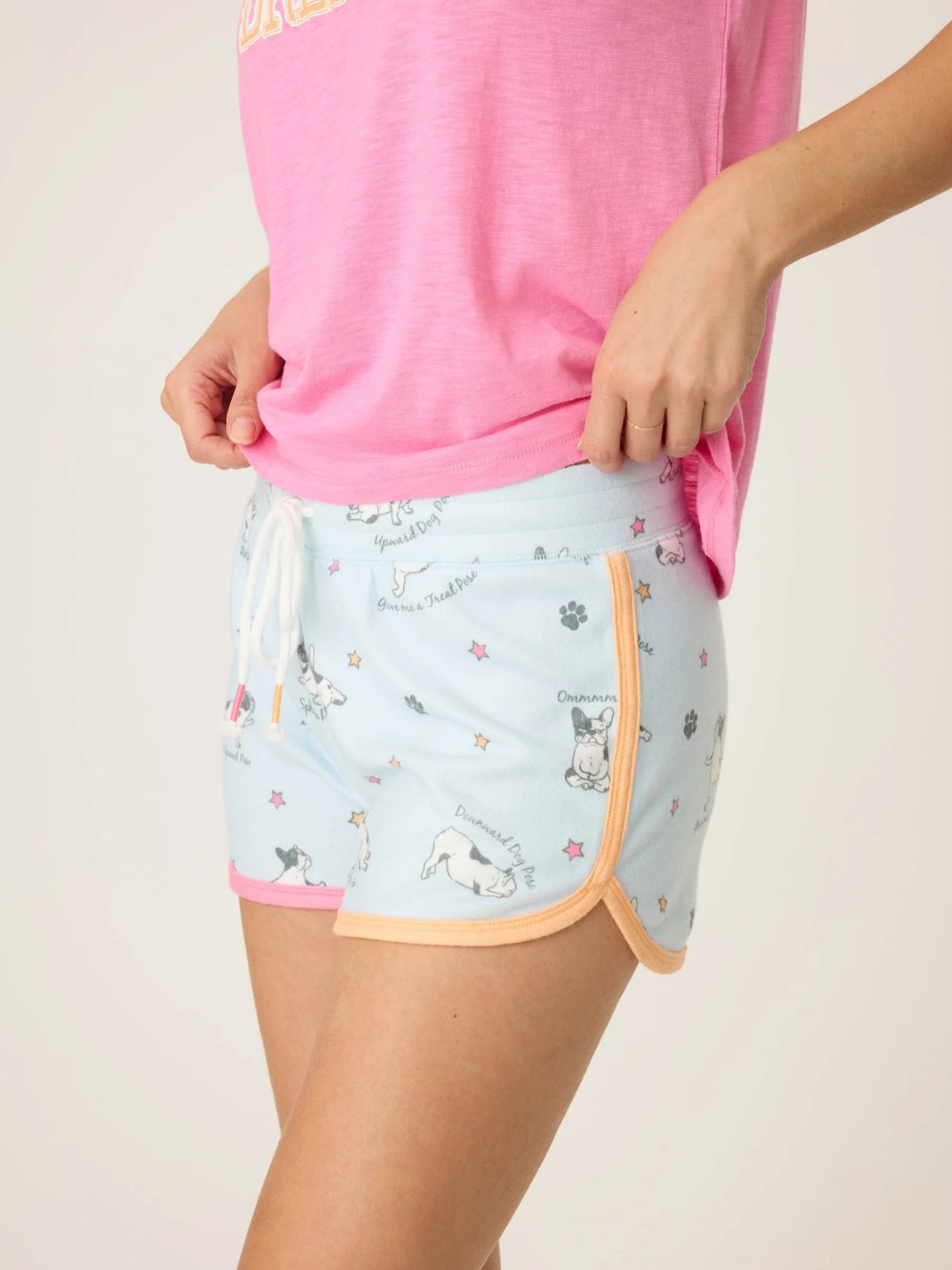 PJ Salvage Paws And Breathe Short in Blue Mist