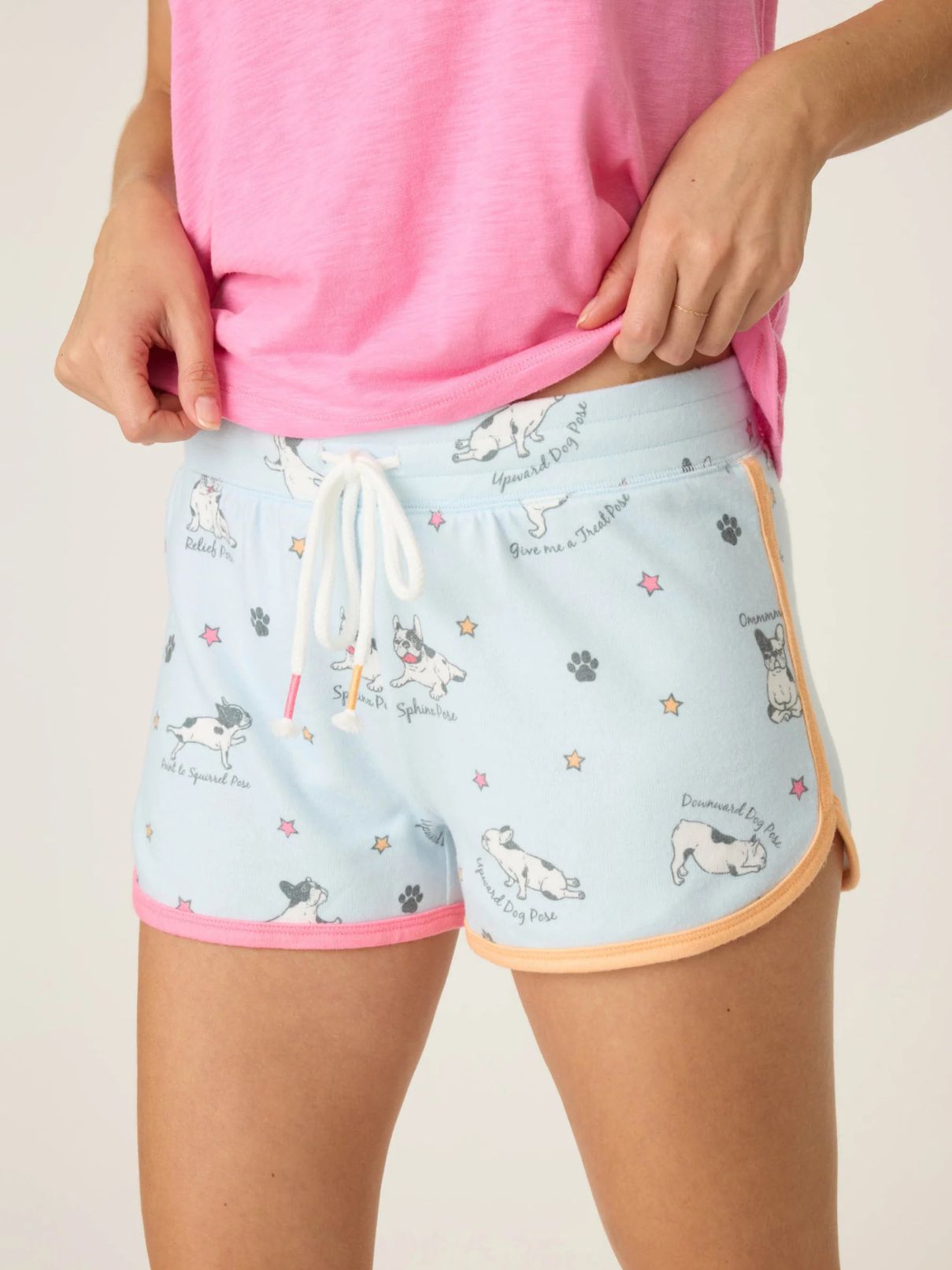 PJ Salvage Paws And Breathe Short in Blue Mist