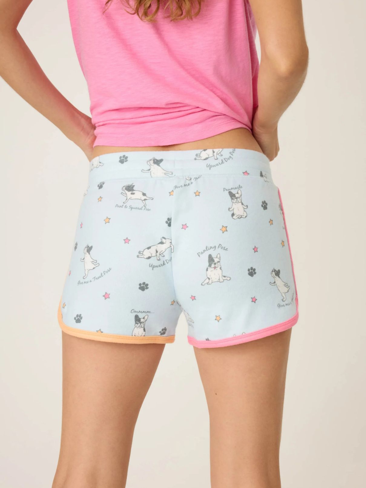 PJ Salvage Paws And Breathe Short in Blue Mist