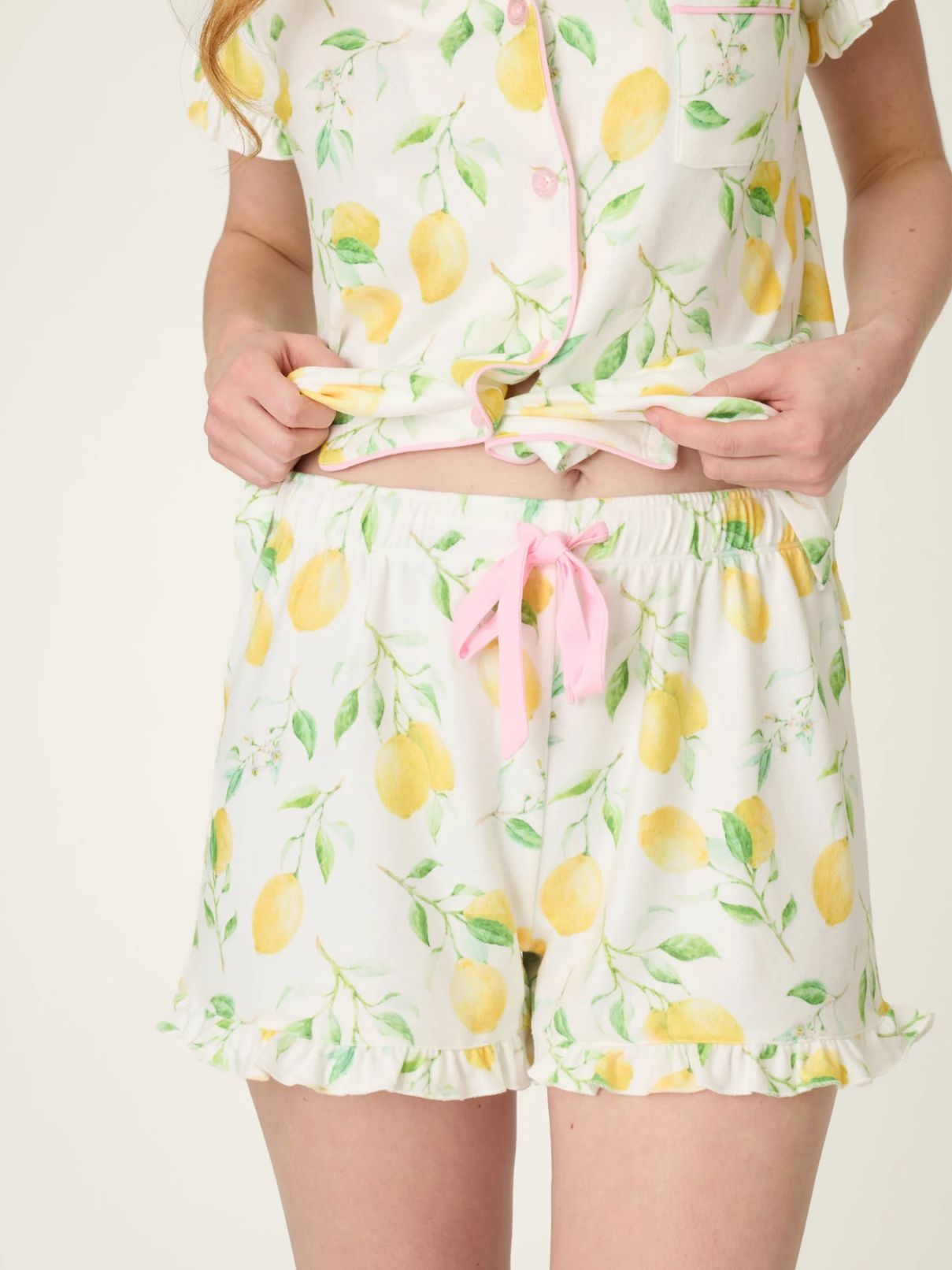 PJ Salvage Pj Set Dolce Spritz in Ivory