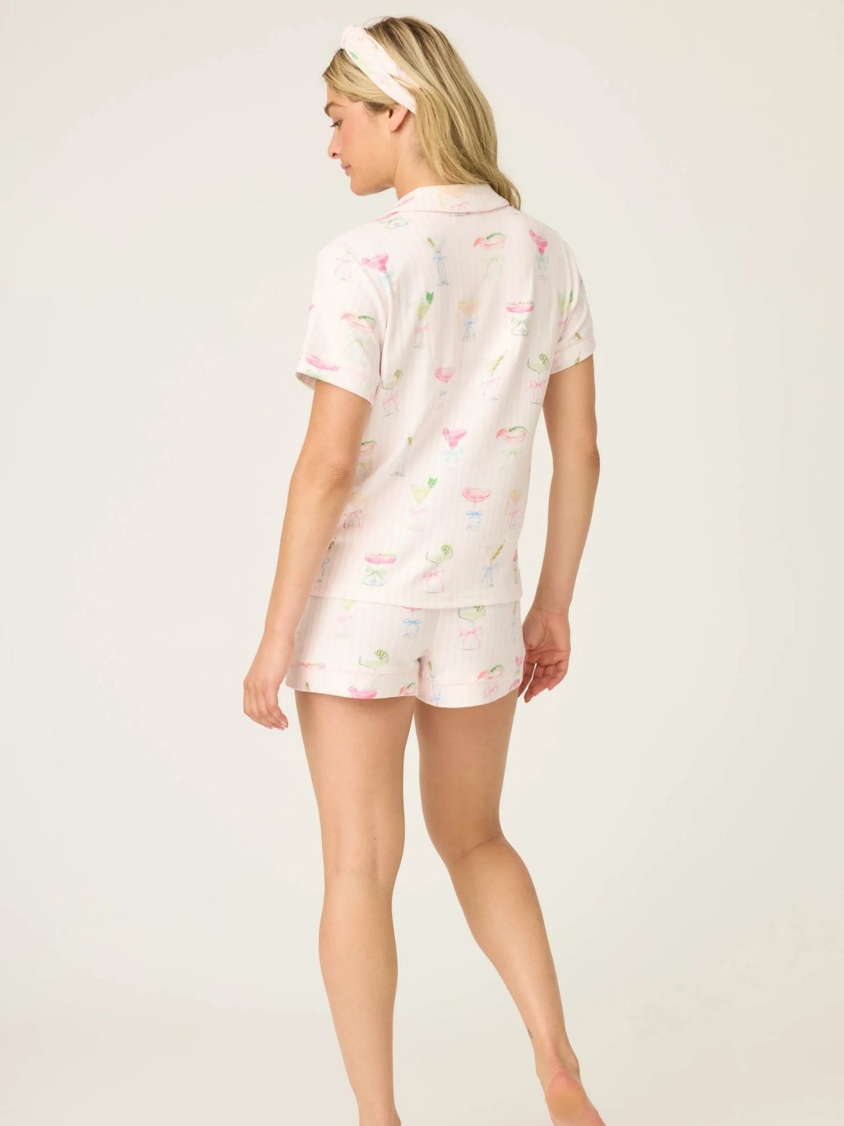 PJ Salvage Pj Set Pretty Punch in Baby Pink