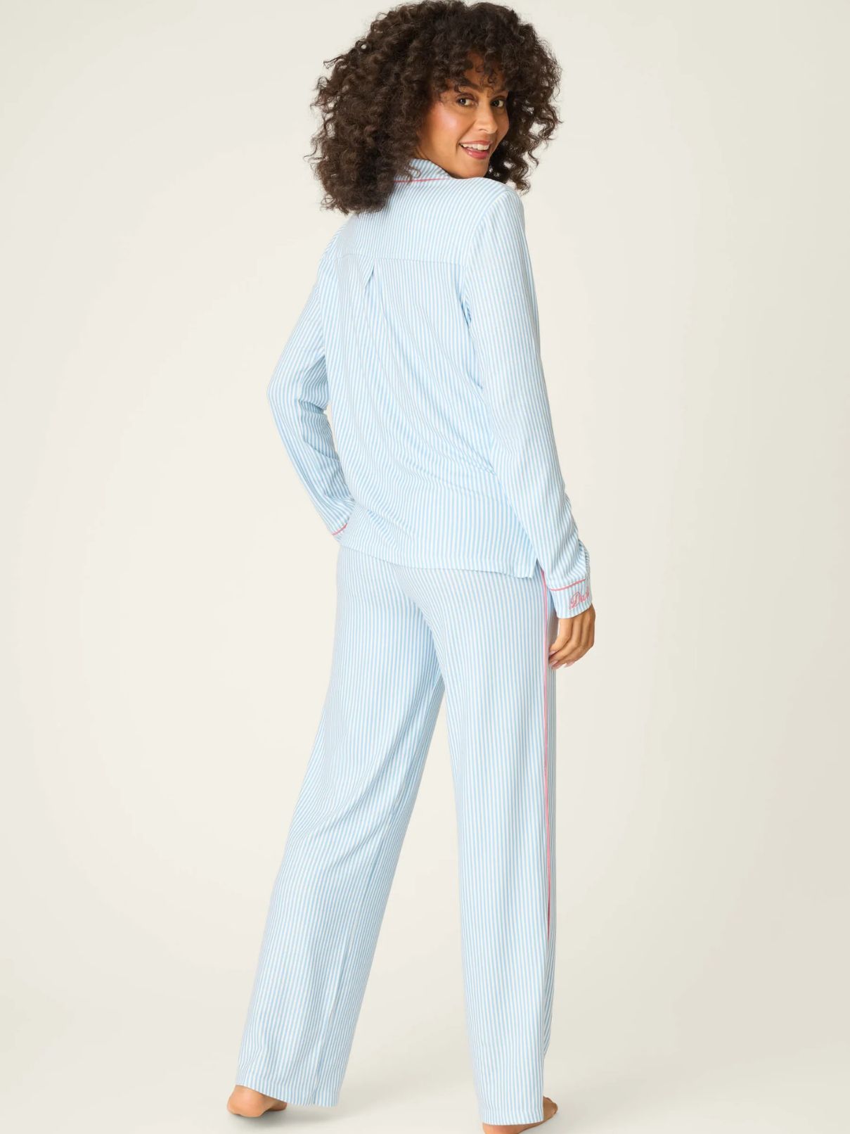 PJ Salvage Pj Set Western Blooms in Dream Blue
