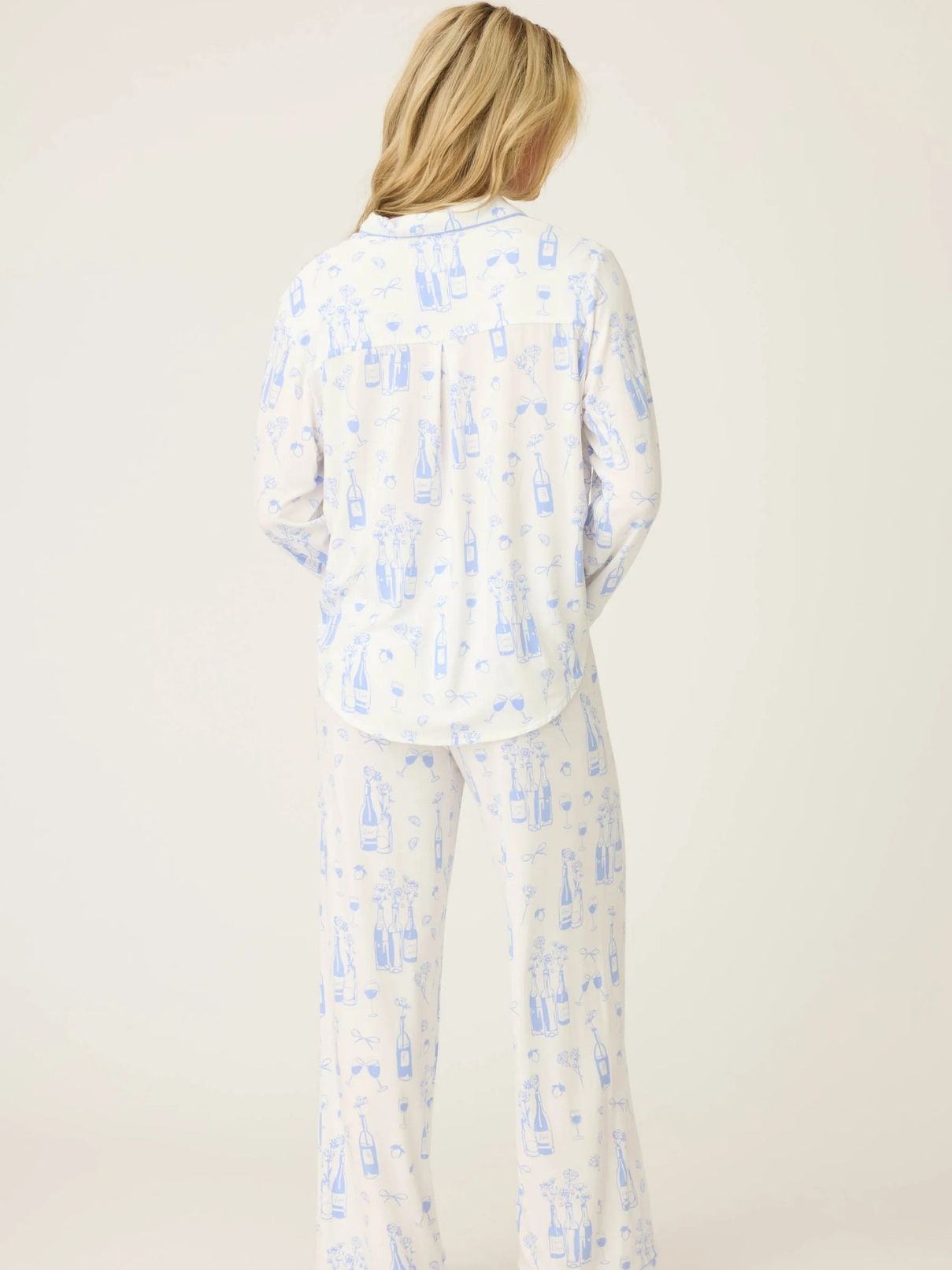 PJ Salvage Pj Set in Parisian Dreams