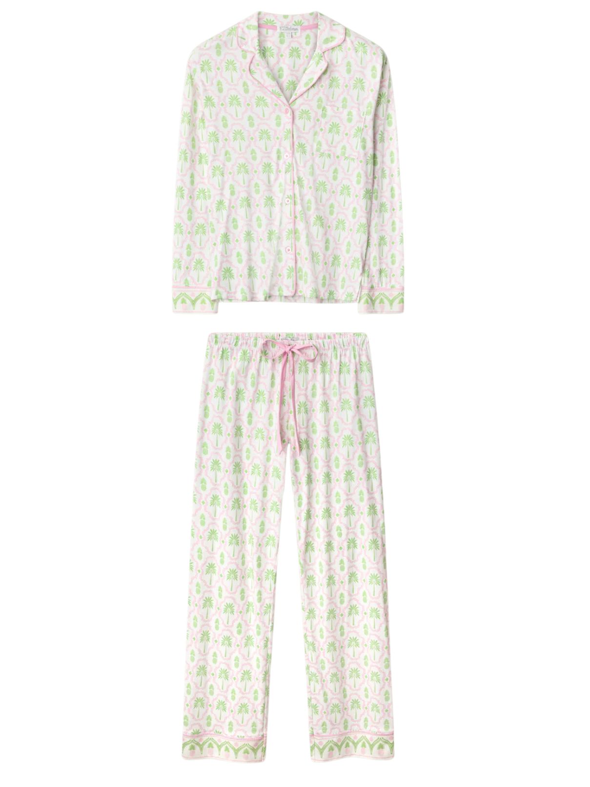 PJ Salvage Playful Prints Pj Set in Ivory