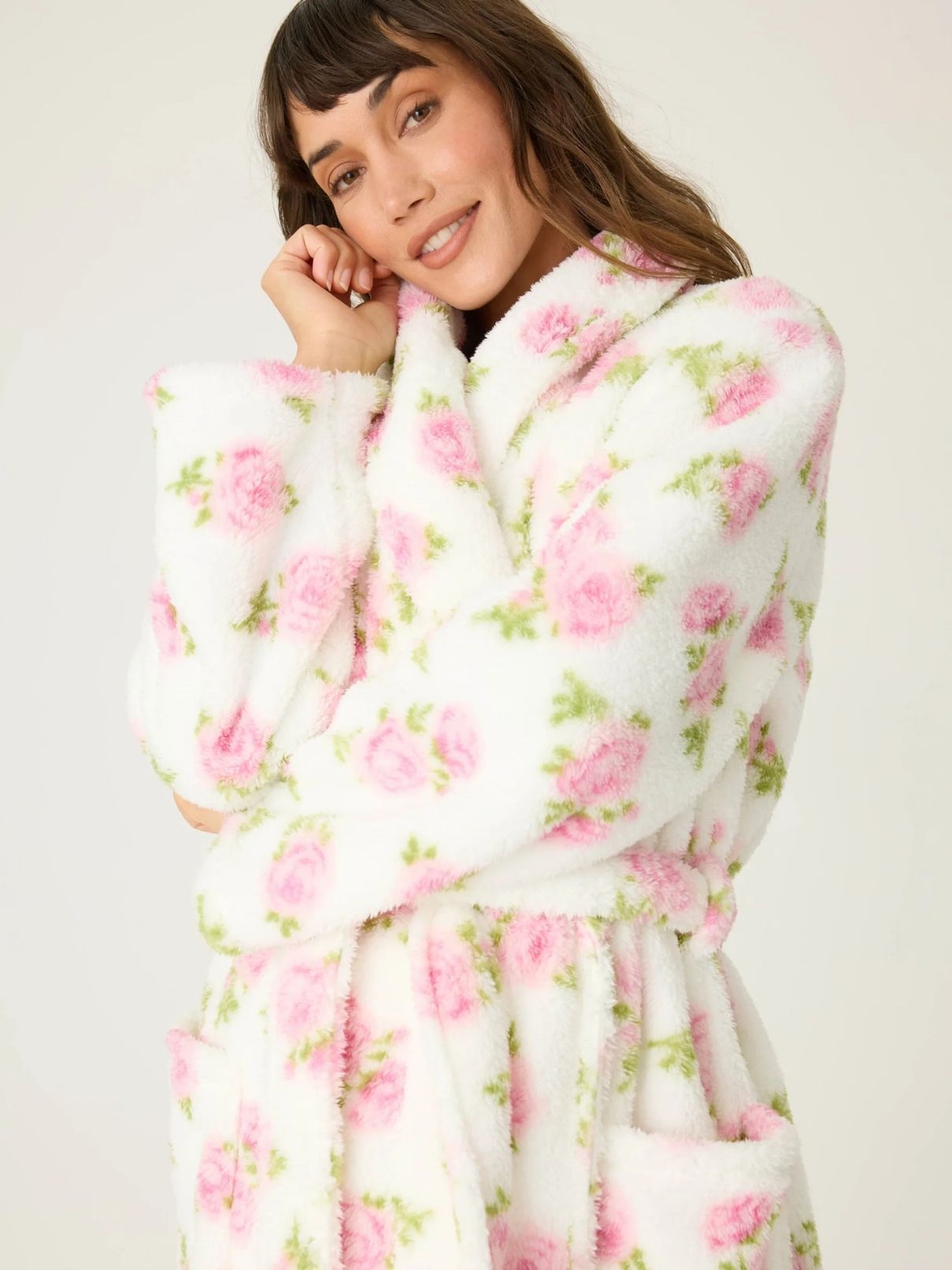 PJ Salvage Robe Lets Get Cozy in Ivory