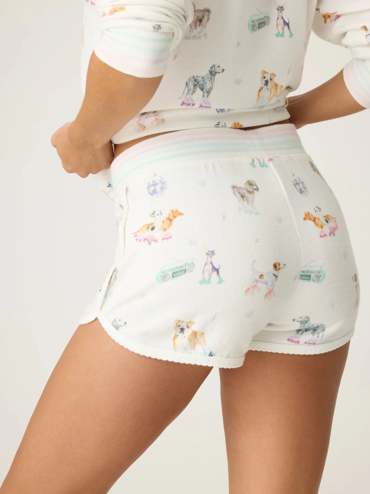 PJ Salvage Roll With It Short in White