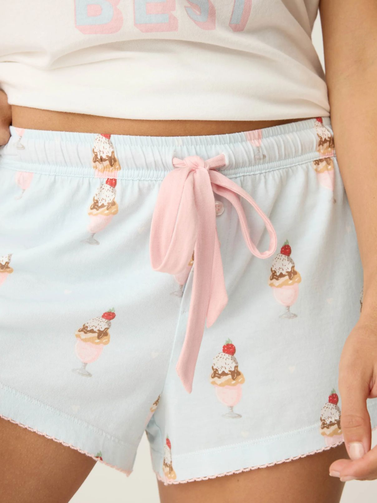 PJ Salvage Sundae Best Shorts in Blue Mist - Main Image