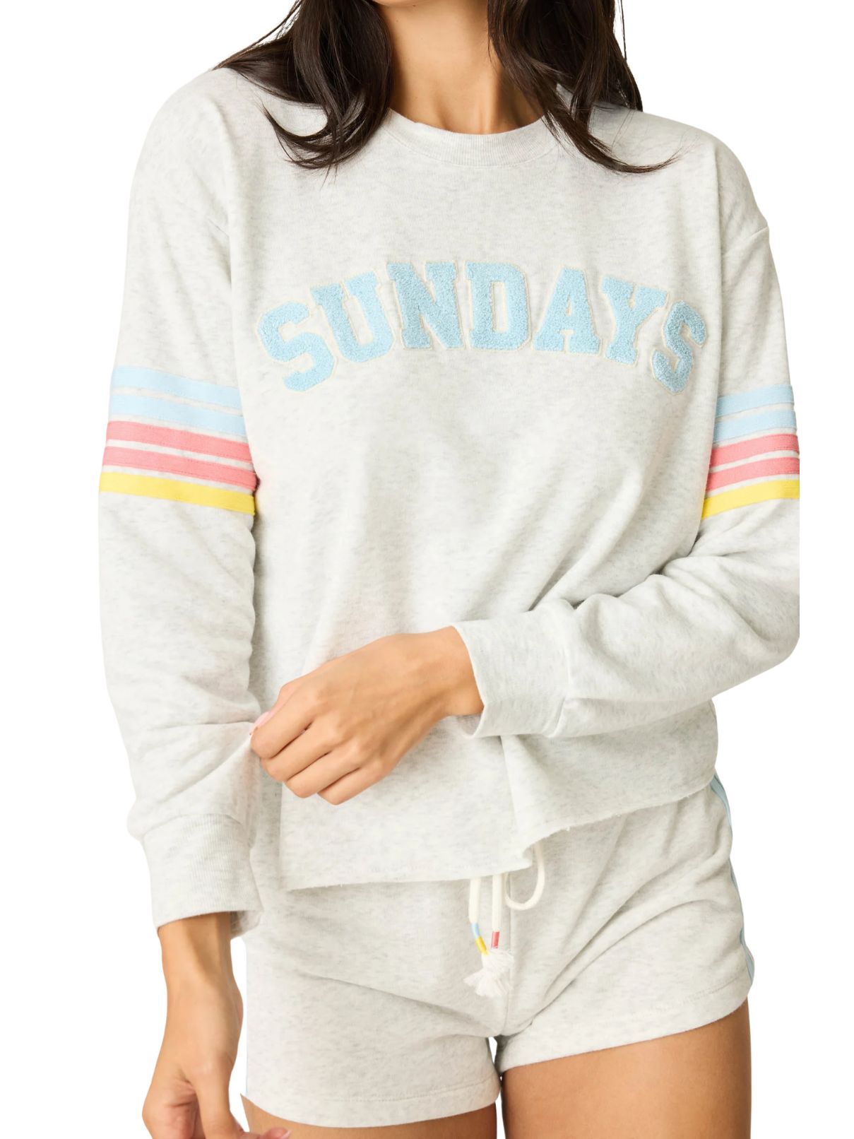 PJ Salvage Sunday Funday "Sundays" Sweatshirt